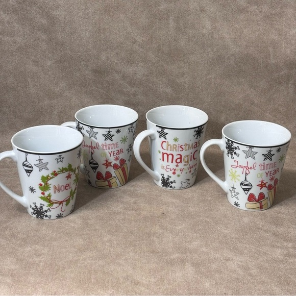 (4) Disney Coffee Mugs Mickey Mouse Goofy & Pluto - Picture 6 of 7